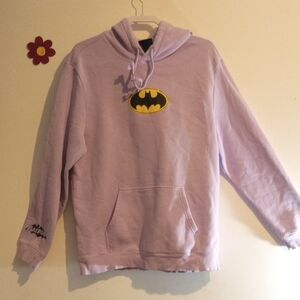 DC / H&M Lavender Batman-Joker Hoodie